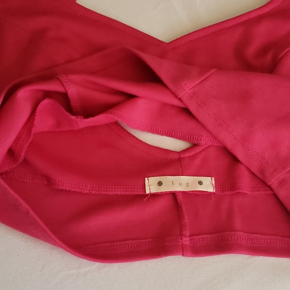 ❤3/10❤Pink crop top heart back - Picture 4 of 5